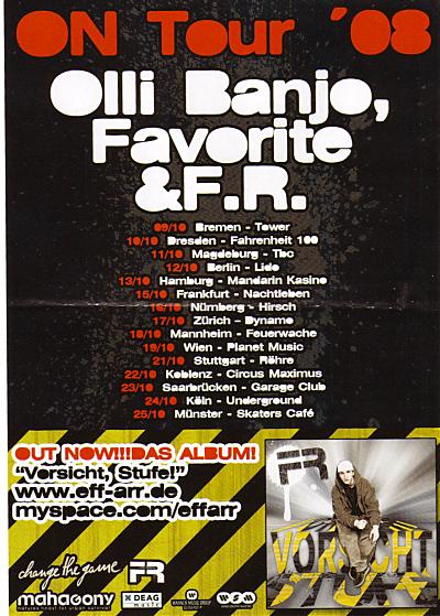 on tour 2008 Frontside