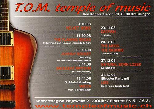 temple of music Frontside