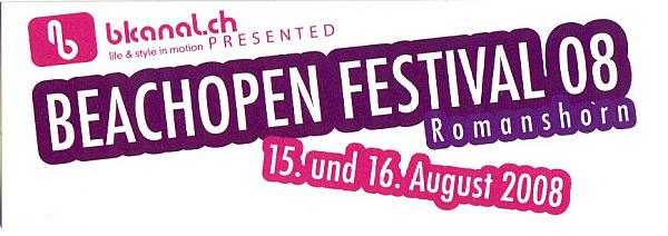 beach open 2008 Frontside