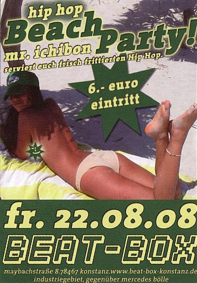 beach party Frontside