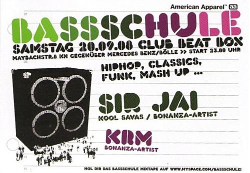 bassschule Frontside