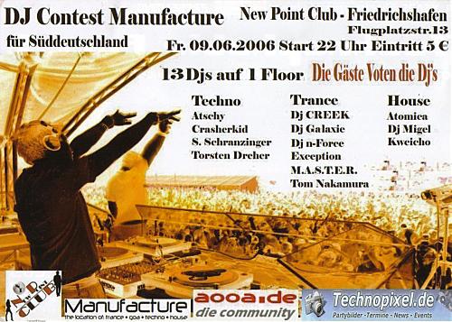 dj contest manufacture Frontside