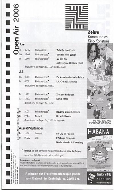 zebra openair 2006 Frontside