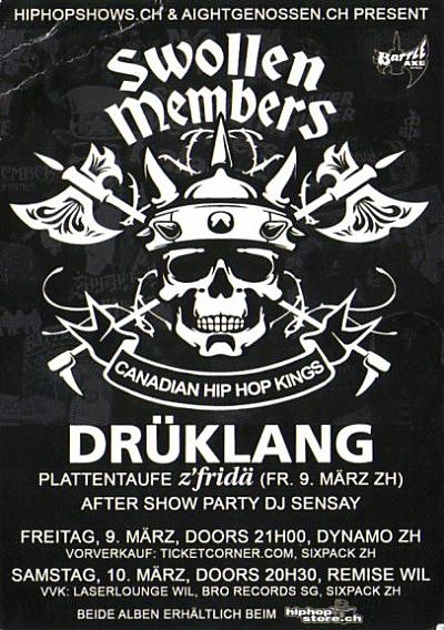 swollen members Frontside