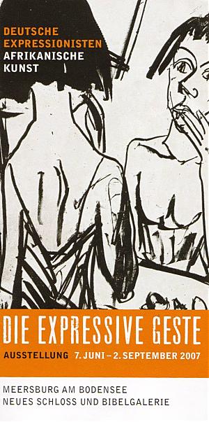 die expressive geste Frontside