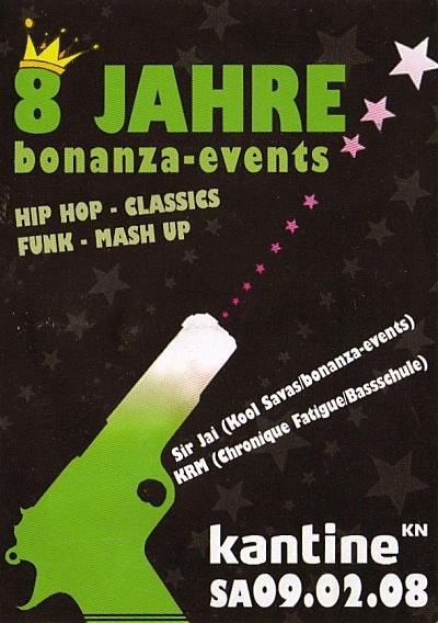 bonanza events Frontside