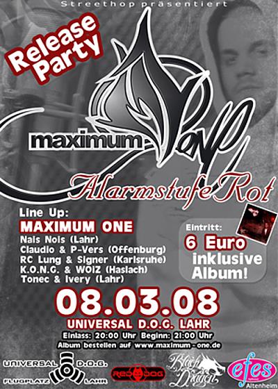 maximum one Frontside