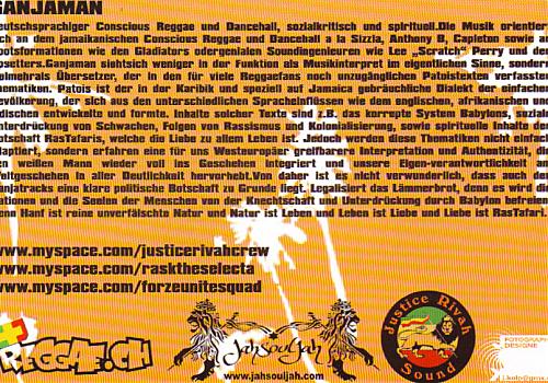 reggae revolution Backside