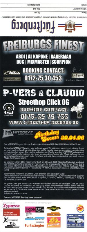 hiphop and blackmusic party Backside