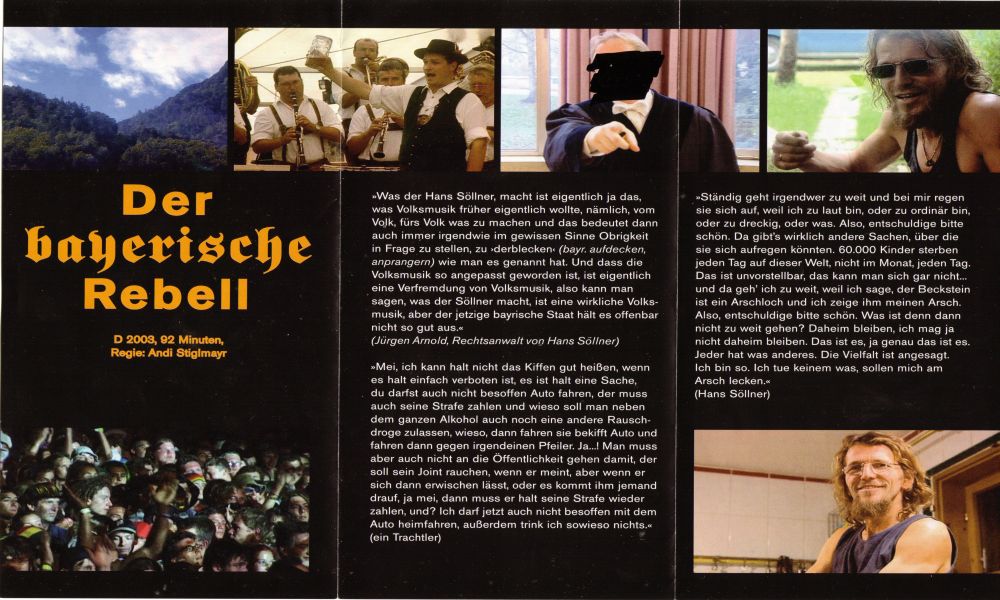 der bayrische rebell Backside