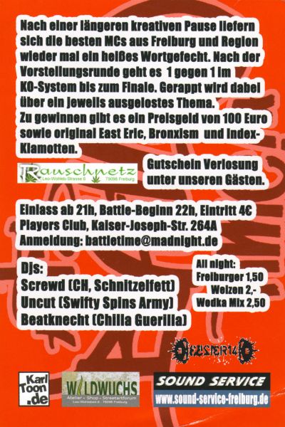 it`s battle time Backside