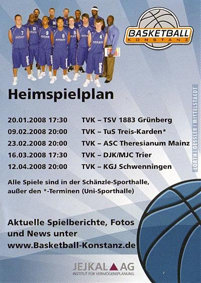 basketball konstanz Backside