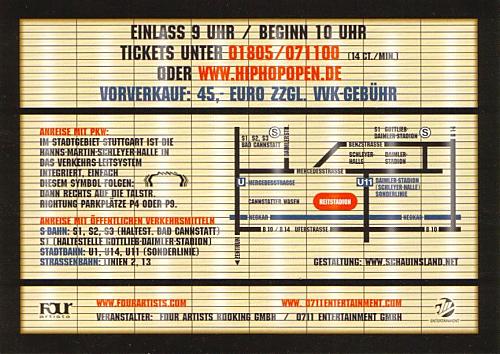 hiphop open Backside